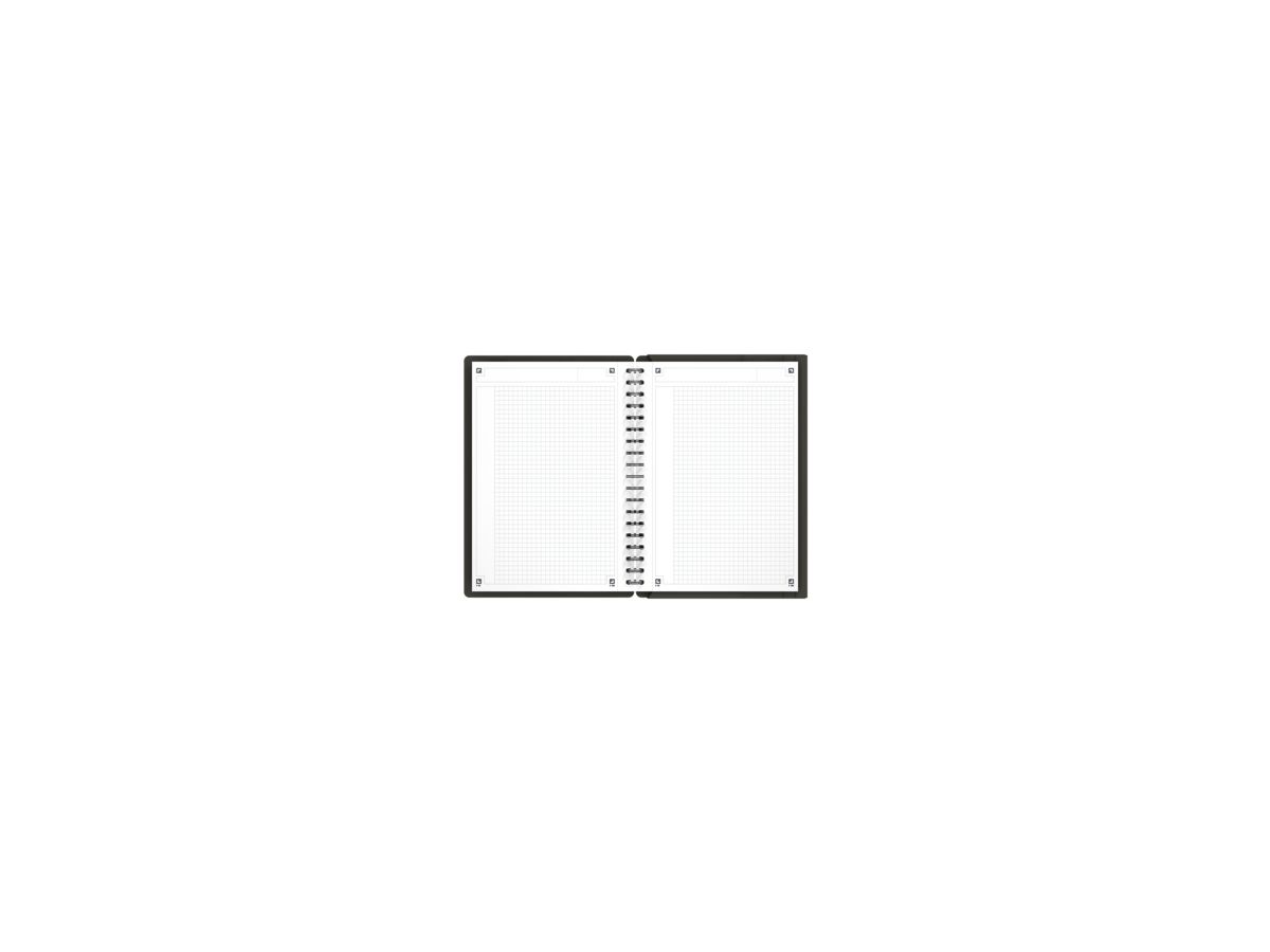 Oxford Meetingbook International 400086497 B5 L28 kariert 90gm bl