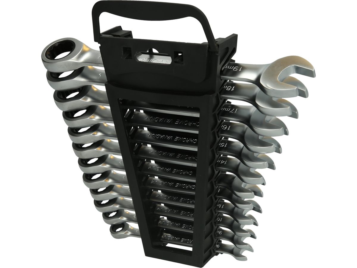 BRILLIANT TOOLS Ratschenringschlüssel-Satz,  12-tlg.