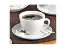 Esmeyer Kaffeetasse Bistro 433-255 Untertasse weiß 6 St./Pack.