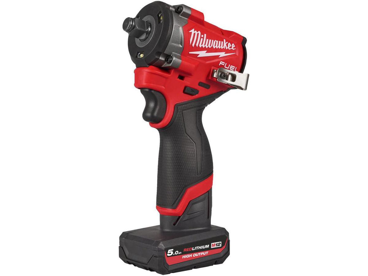 MILWAUKEE Akku-Schlagschrauber 1/2" M12FCIWF12G3-502X, 2x12V/5,0 Ah, Ladeg.