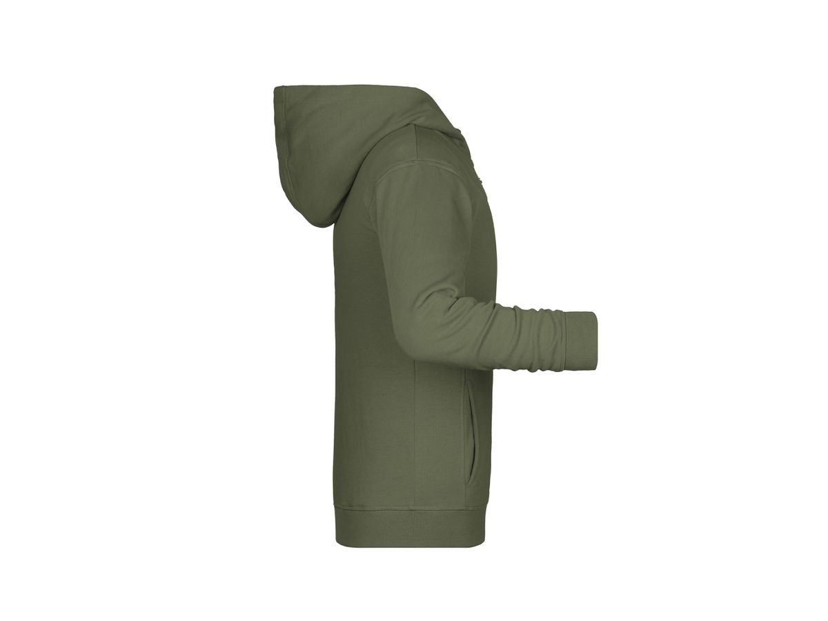 JN Children's Zip Hoody 8026K olive, Größe XL