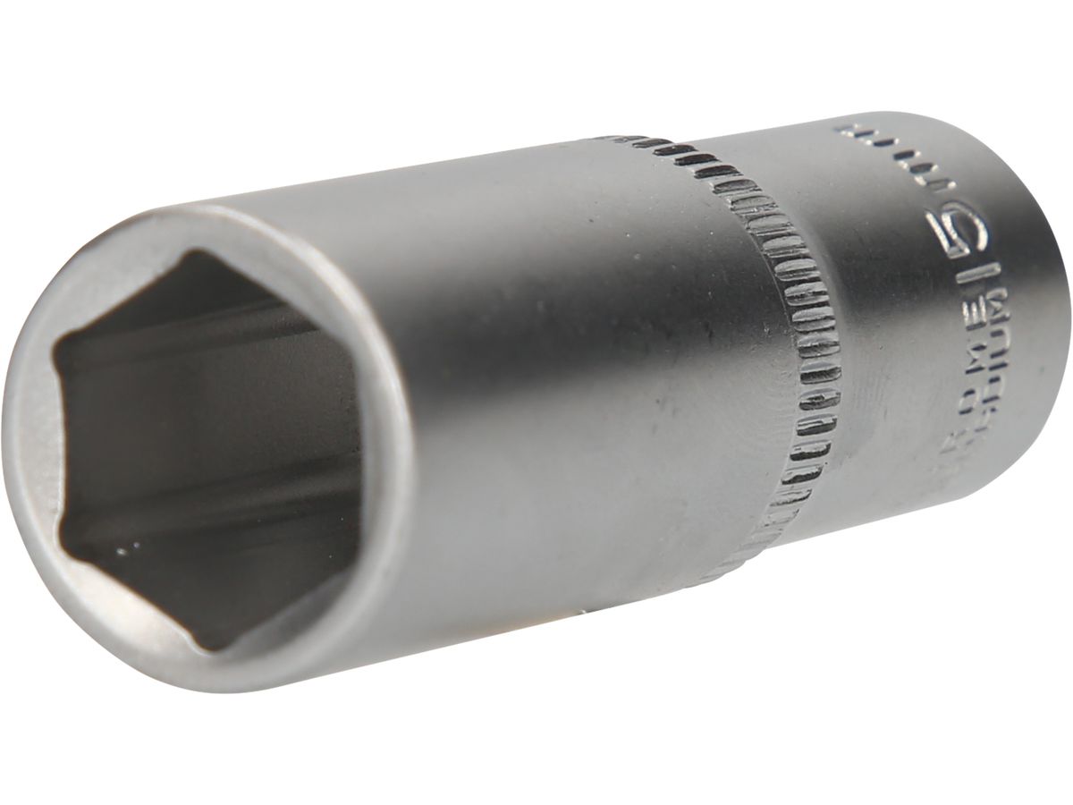 BRILLIANT TOOLS 3/8" Steckschlüssel- Einsatz,lang, 63mm, 15mm