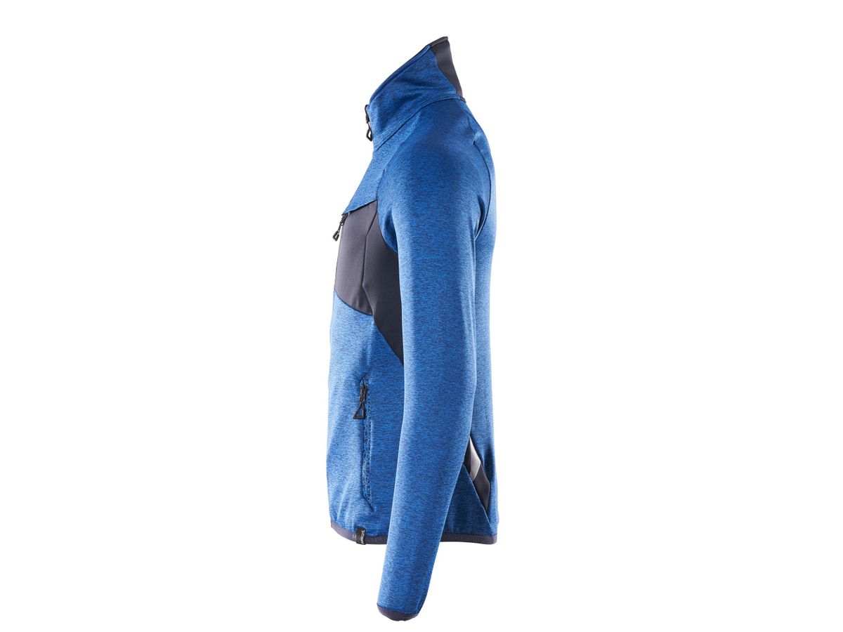 MASCOT Accelerate Fleece-Pullover m. RV Gr. 5XL azurblau/schwarzblau 18103-316