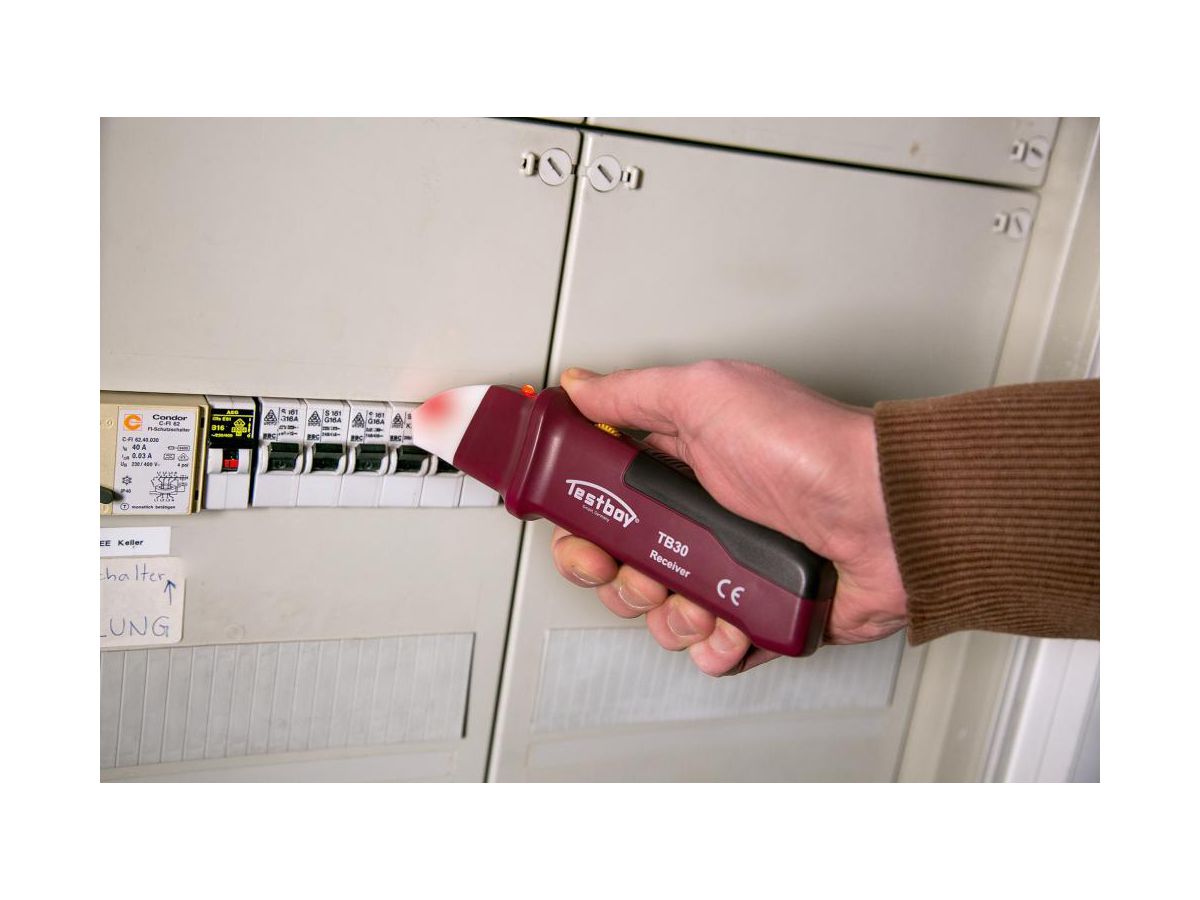 Sicherungsfinder TB 30 Testboy Messkategorie = CAT II 300 V