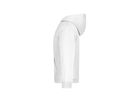JN Hooded Sweat Junior JN047K 80%BW/20%PES, white, Größe 2XL