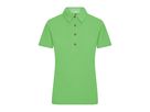 JN Ladies' Traditional Polo JN715 lime-green/lime-green-white, Größe XL