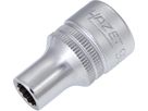 Socket wrench insert 1/2" 8mm bi-hex DIN3124