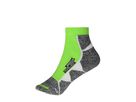 JN Sport Sneaker Socks JN214 bright-green/white, Größe 39-41