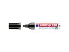 edding Permanentmarker 550 4-550001 3-4mm Rundspitze nachfüllbar sw