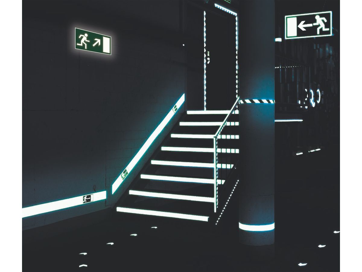 Rettungszeichen Notausgang rechts