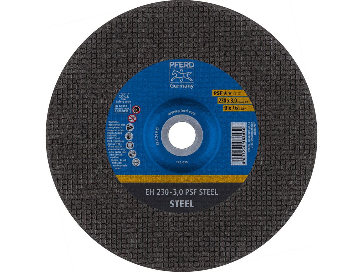 PFERD Trennschleifscheibe PS-Forte EH 230-3,0 A24 P PSF/22,23