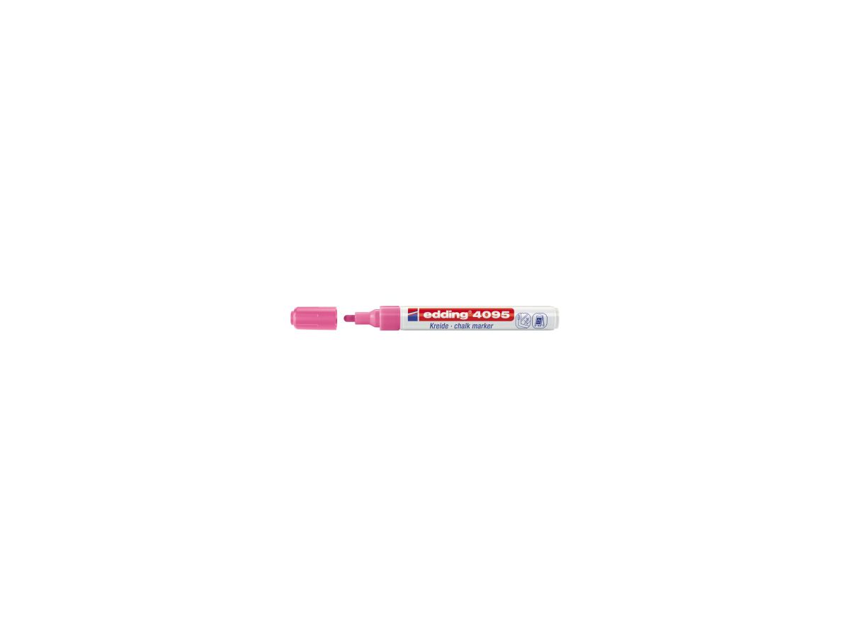 edding Windowmarker 4095 4-4095069 2-3mm Rundspitze neonpink