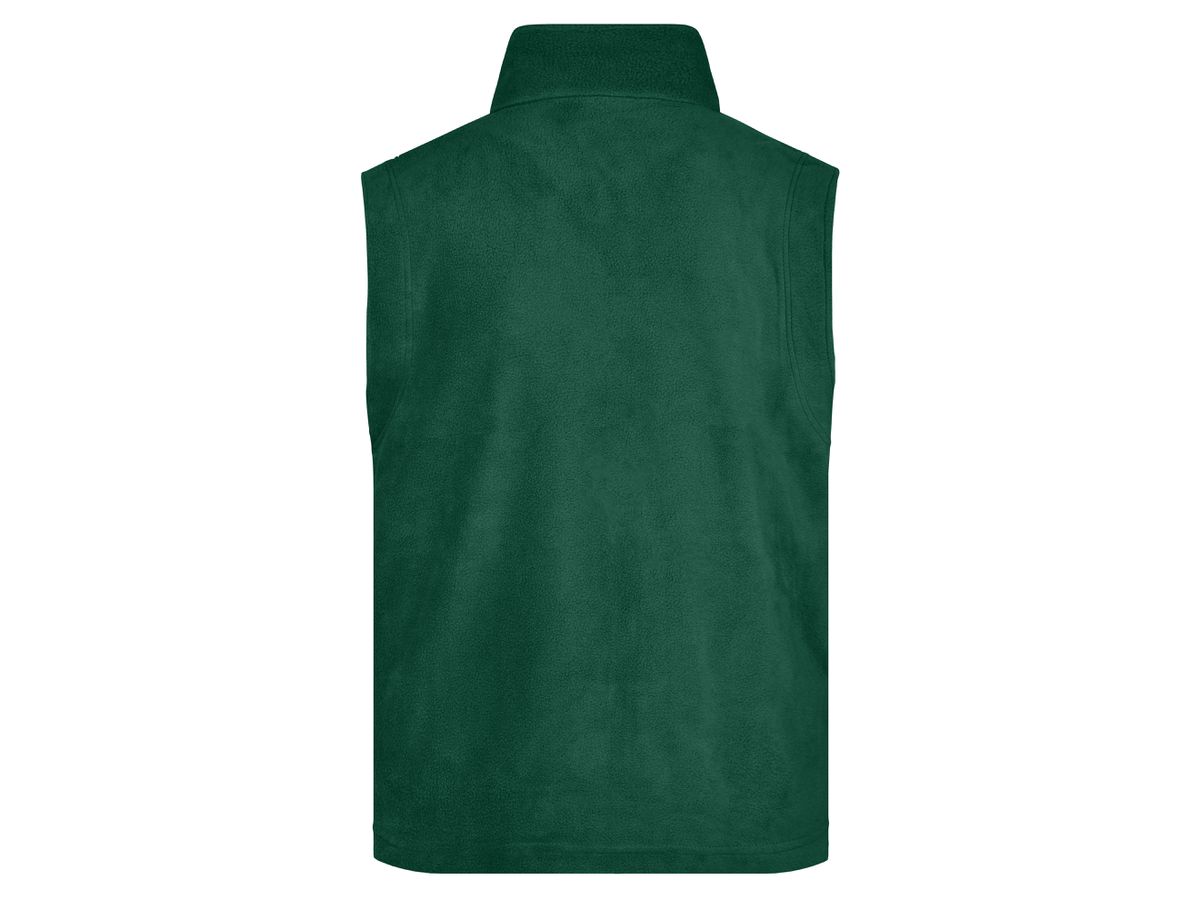 JN Fleece Vest JN045 100%PES, dark-green, Größe S