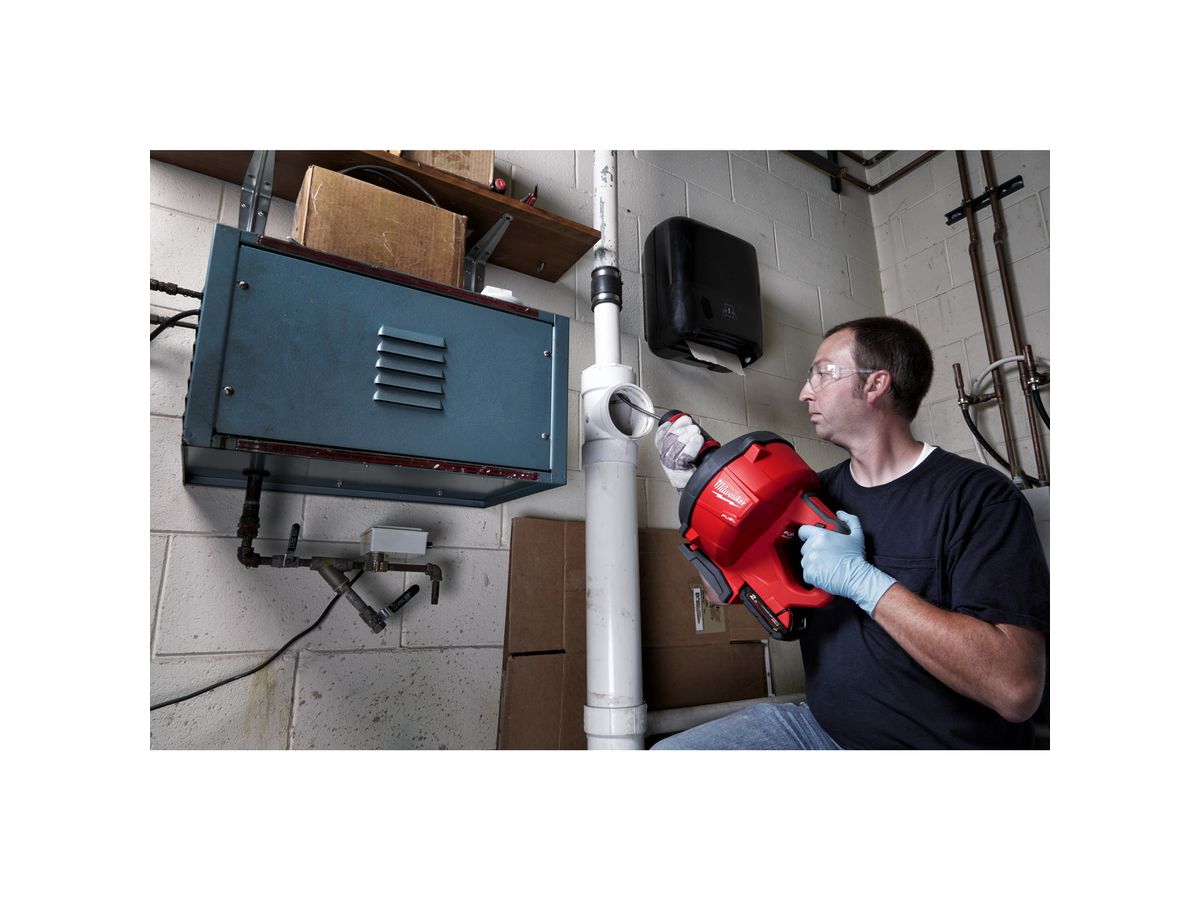 MILWAUKEE Akku-Rohrreiniger Fuel, 10 mm M18FDCPF8-0C, Solo, im Eimer