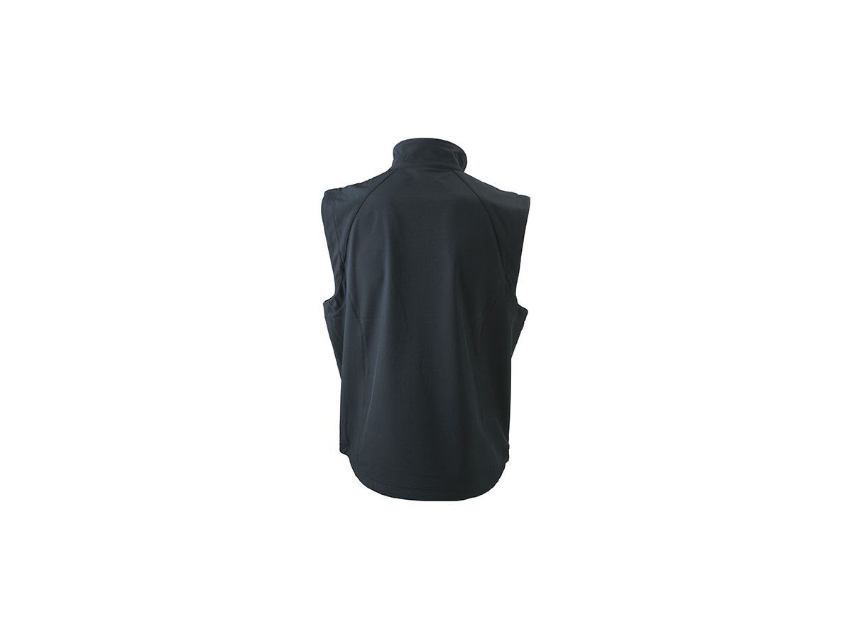 JN Mens  Softshell Vest JN1022 90%PES/10%EL, black, Größe S