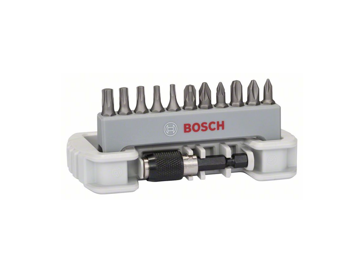 BOSCH Schrauberbit-Set Extra Hart PH 1/2/3, PZ 1/2/3, T 10/15/20/25/30