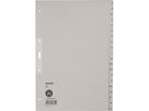 Leitz Register 43000085 A-Z DIN A4 20teilig Papier grau