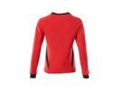 MASCOT Accelerate Sweat-Shirt Damen Gr. 5XL verkehrsrot/schwarz 18394-962