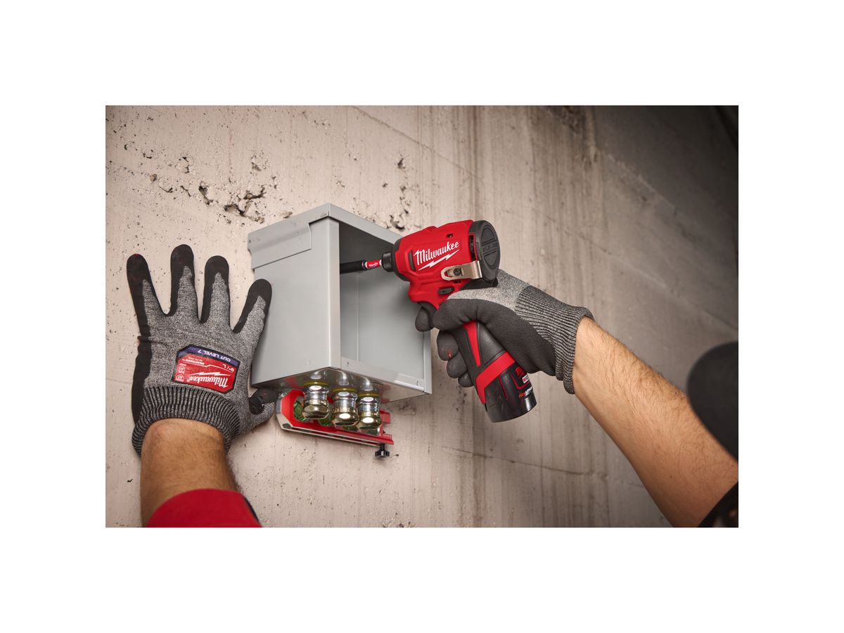 MILWAUKEE Akku-Schlagschrauber 1/4" Hex M12BLIDRC-0, solo, im Karton