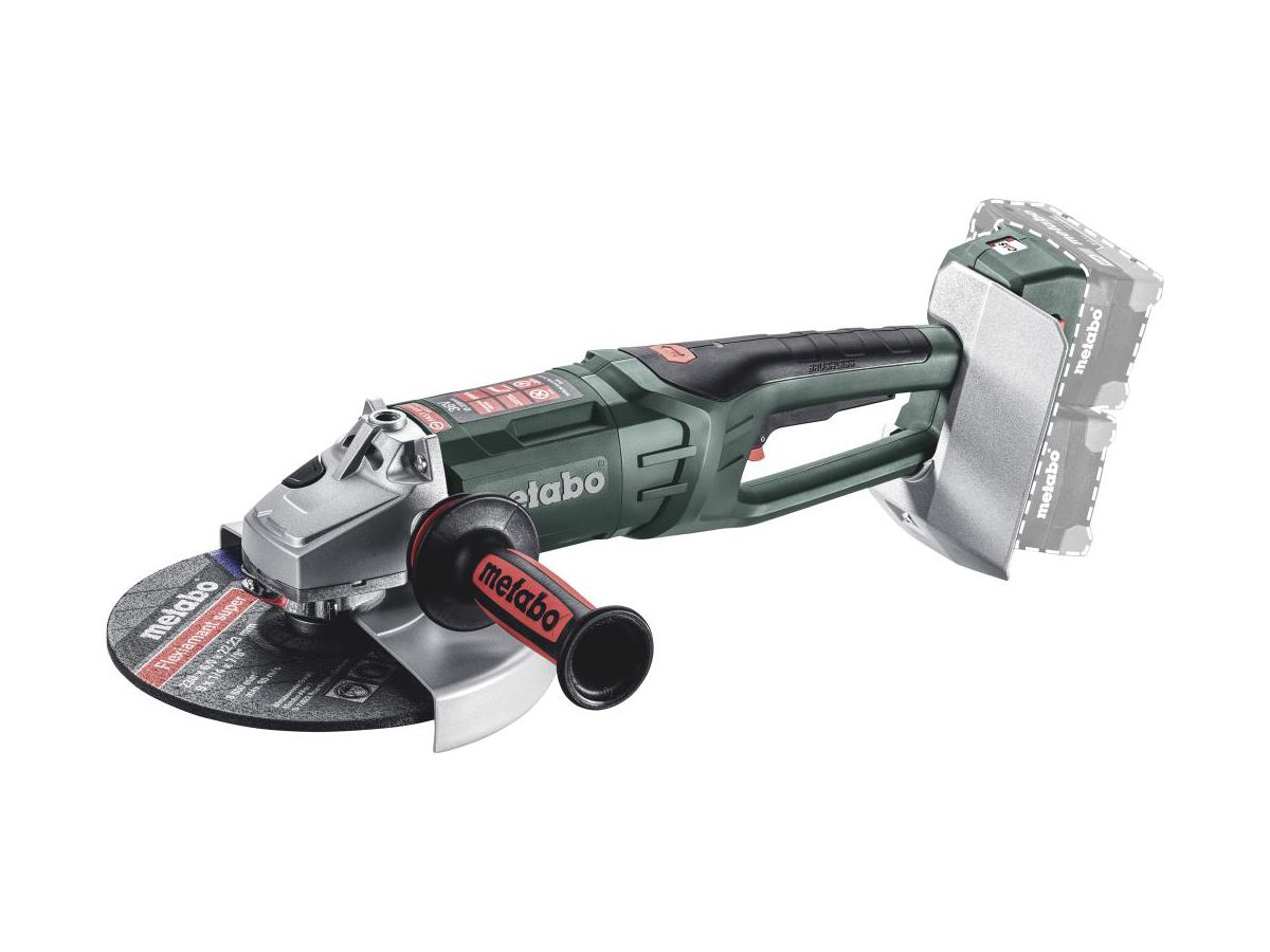METABO Akku-Winkelschleifer WPB36-18LTXBL24-230Q, solo