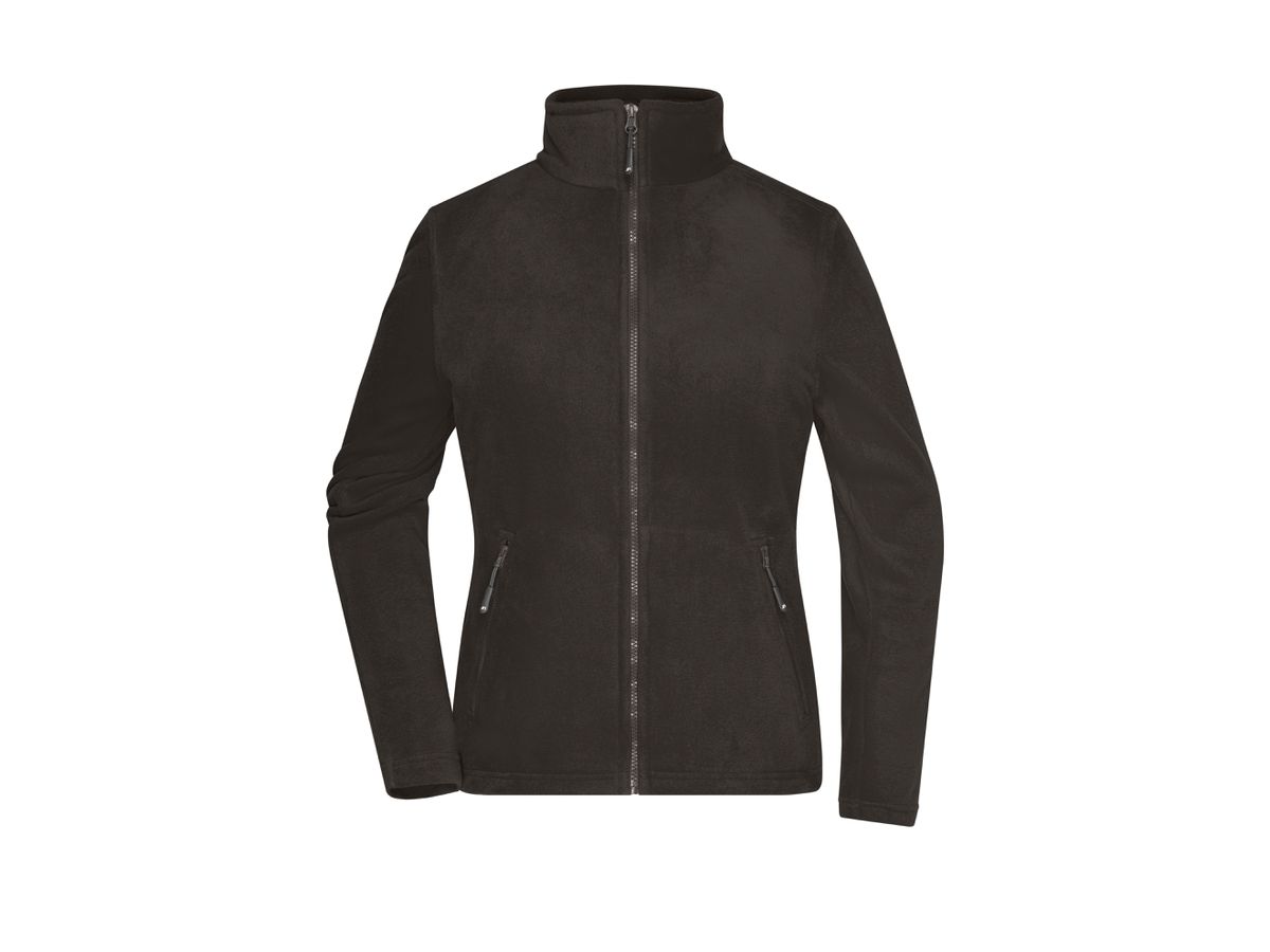 JN Ladies' Fleece Jacket JN781 dark-grey, Größe S