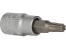 BRILLIANT TOOLS 1/4" TORX Schraubendre. Einsatz,m.Bohrung, 38mm, T27