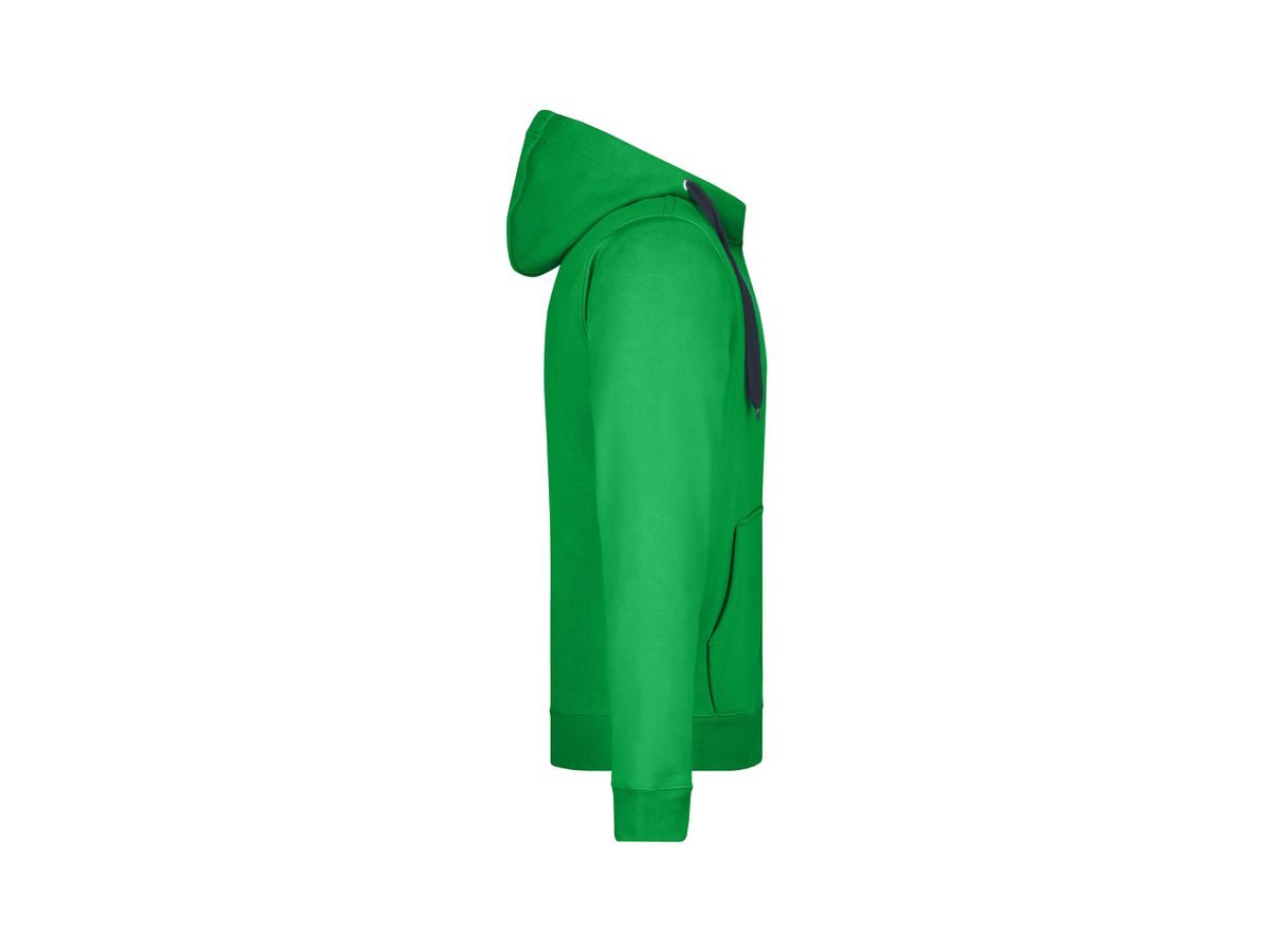 JN Mens Doubleface Jacket JN355 55%PES/45%BW, fern-green/graphite, Gr. S