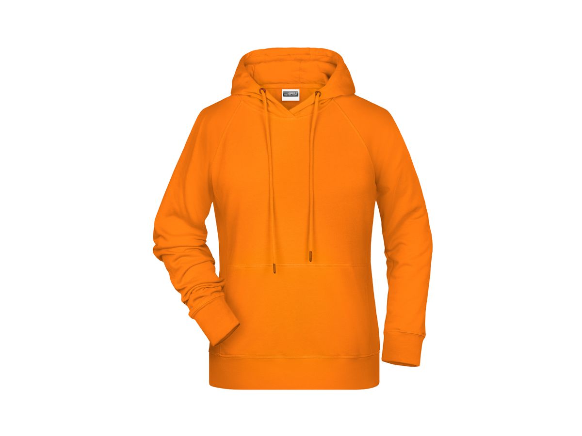 JN Ladies' Hoody 8023 orange, Größe 3XL
