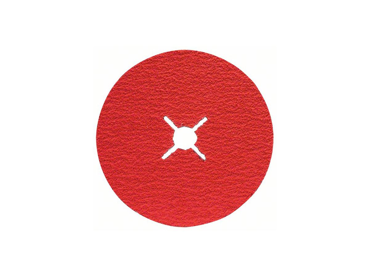 BOSCH Fiberschleifscheibe R780, Best for Metal, 180 mm, K 50