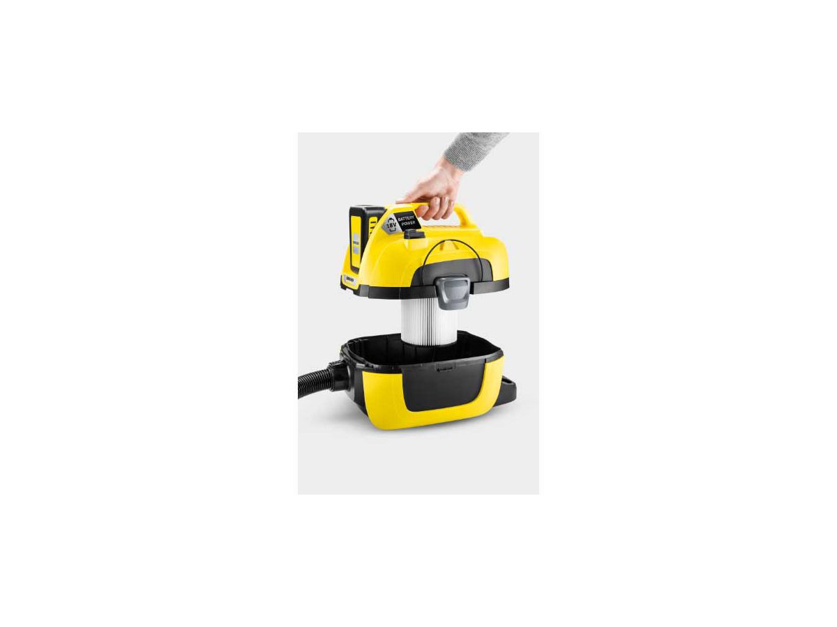 KÄRCHER Akku-Nass-/Trockensauger WD 1 Compact Battery Set EU-II