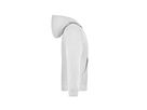 JN Hooded Jacket Junior JN059K 100%BW, white, Größe 2XL