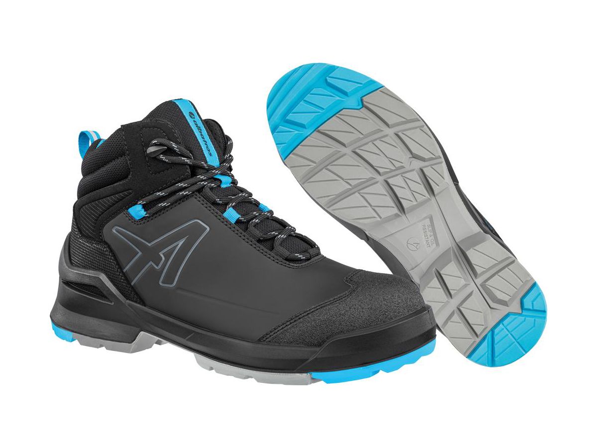 ALBATROS Schnürstief. TARAVAL BLACK/BLUE