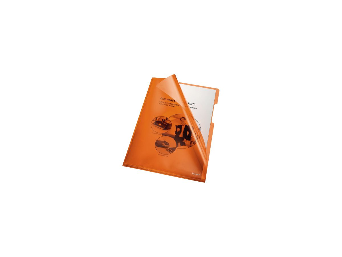 Bene Sichthülle 205000OR DIN A4 HPVC orange 100 St./Pack.