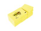 Post-it Haftnotiz Notes 653E 38x51mm gelb 12 St./Pack.