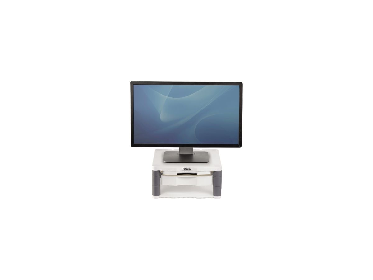 Fellowes Monitorständer Premium 91713 Kunststoff platin