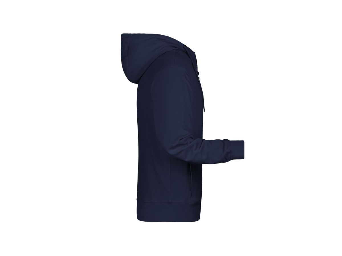 JN Men's Zip Hoody 8026 navy, Größe 3XL
