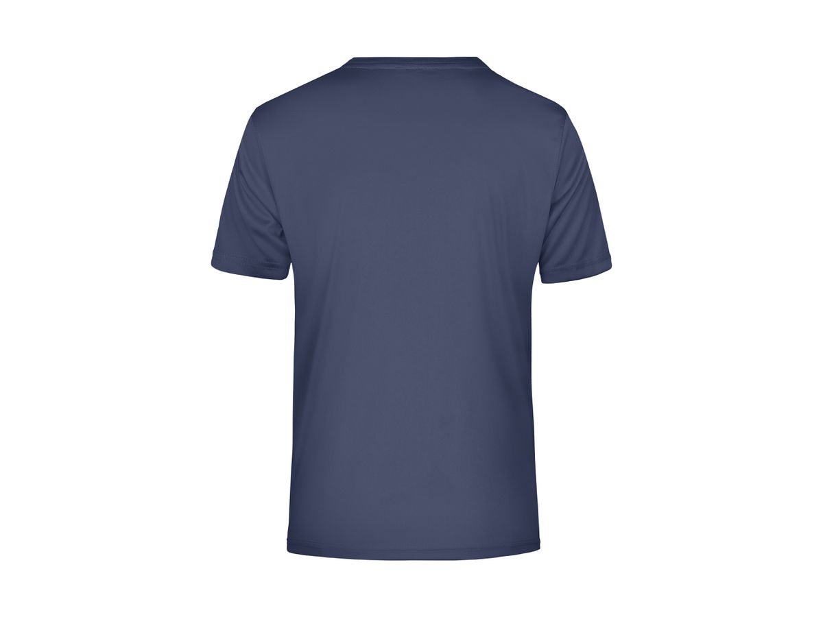 JN Men`s Active-V Shirt JN736 fb. navy Gr. L