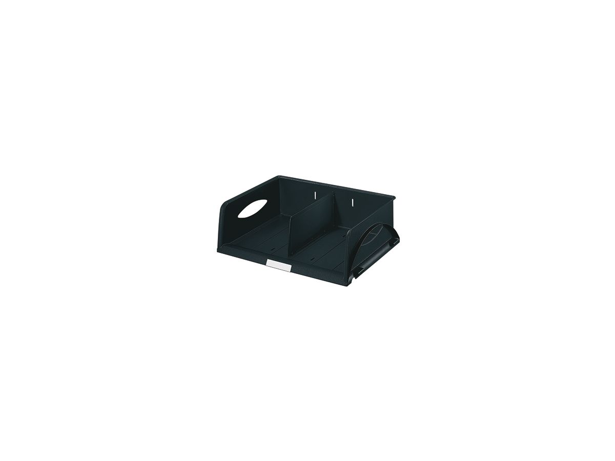 Leitz Briefablage Sorty 52300095 DIN A4/C4 quer PS schwarz
