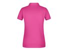 JN Ladies' Basic Polo 8009 pink, Größe XL