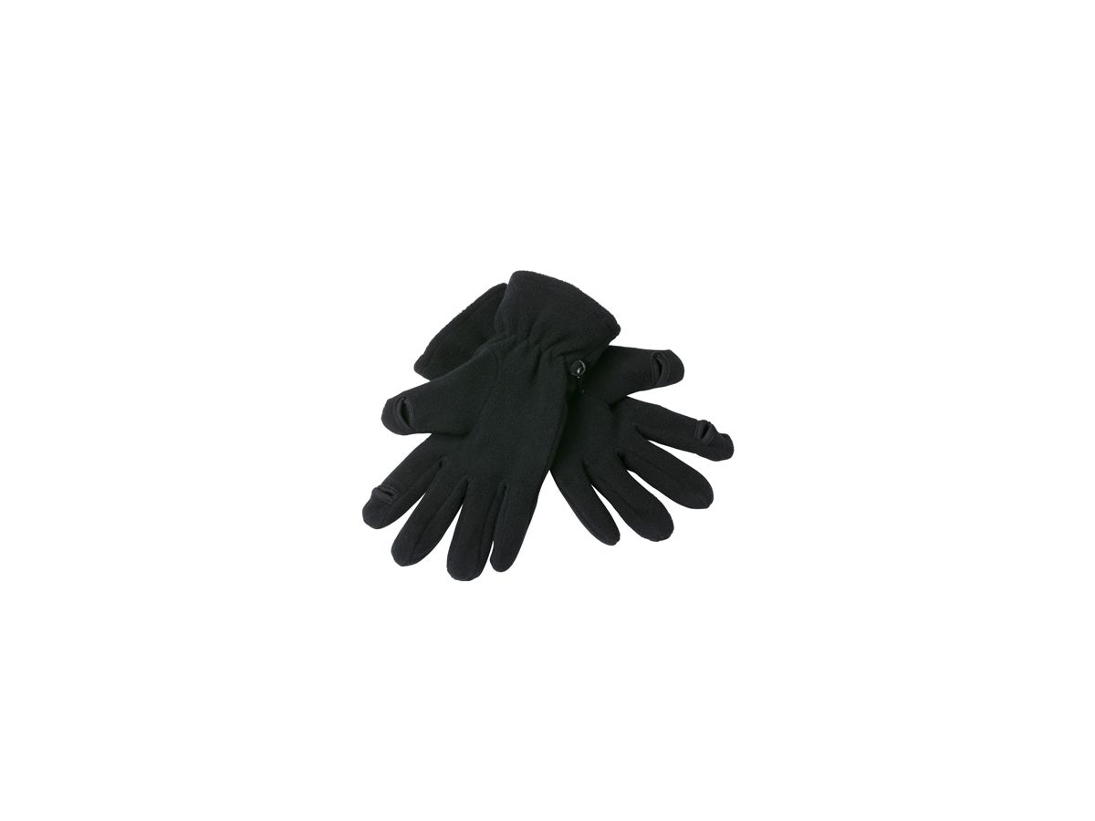 mb Touch-Screen Fleece Gloves MB7948 100%PES, black, Größe L/XL
