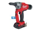MILWAUKEE Akku-Blindnietgerät M18ONEFPRT-202X, 2x2Ah, Ladegerät, Box