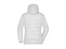 JN Ladies Outdoor Hybrid Jacket JN1049 95%PES/5%EL, white, Größe M