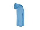 JN Promo Zip Hoody Men JN756 80%BW/20%PES sky-blue Gr. S