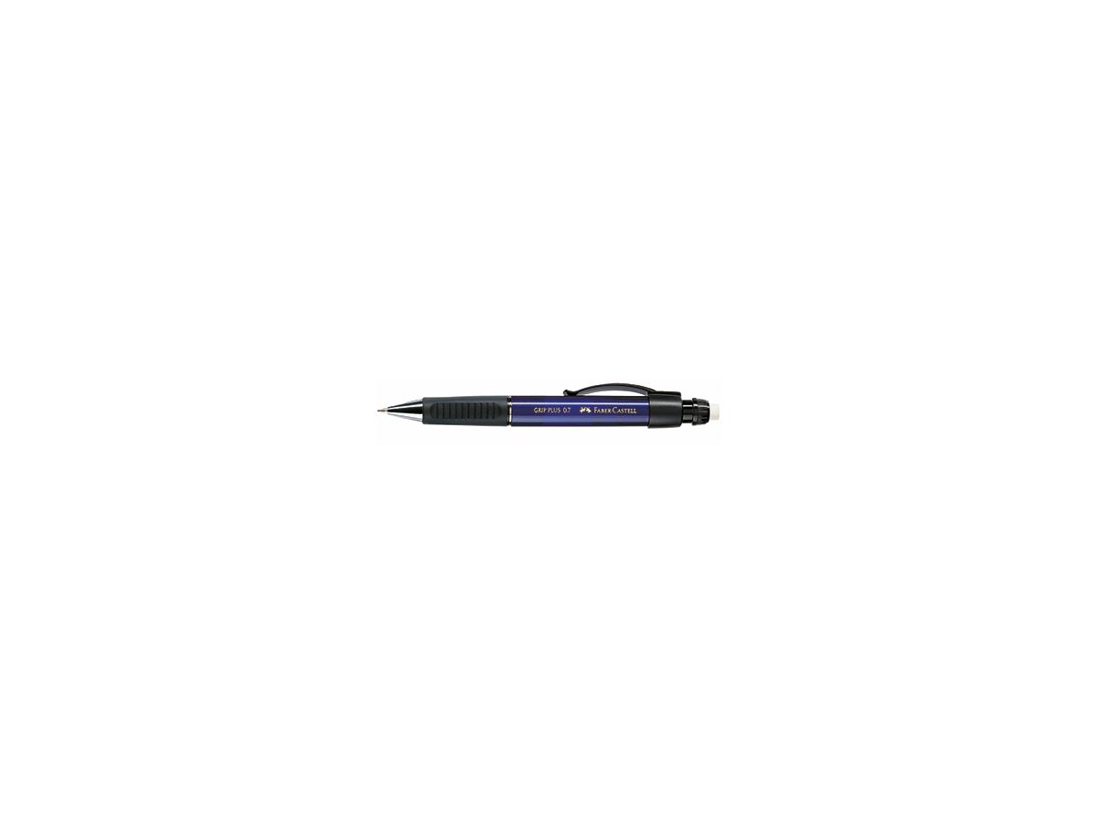 Faber-Castell Druckbleistift GRIP PLUS 130732 0,7mm metallic-blau