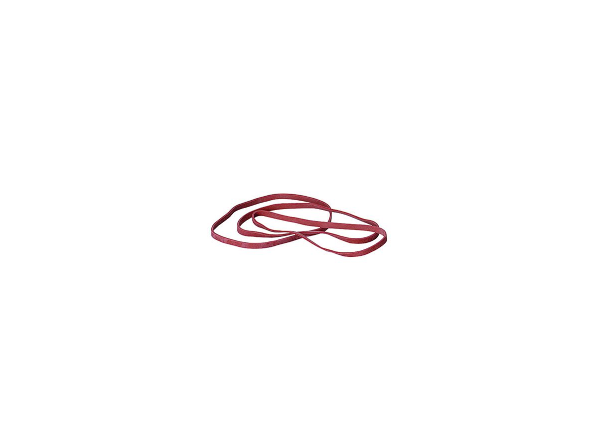 Gummiband 6x200mm rot 50 g/Pack.