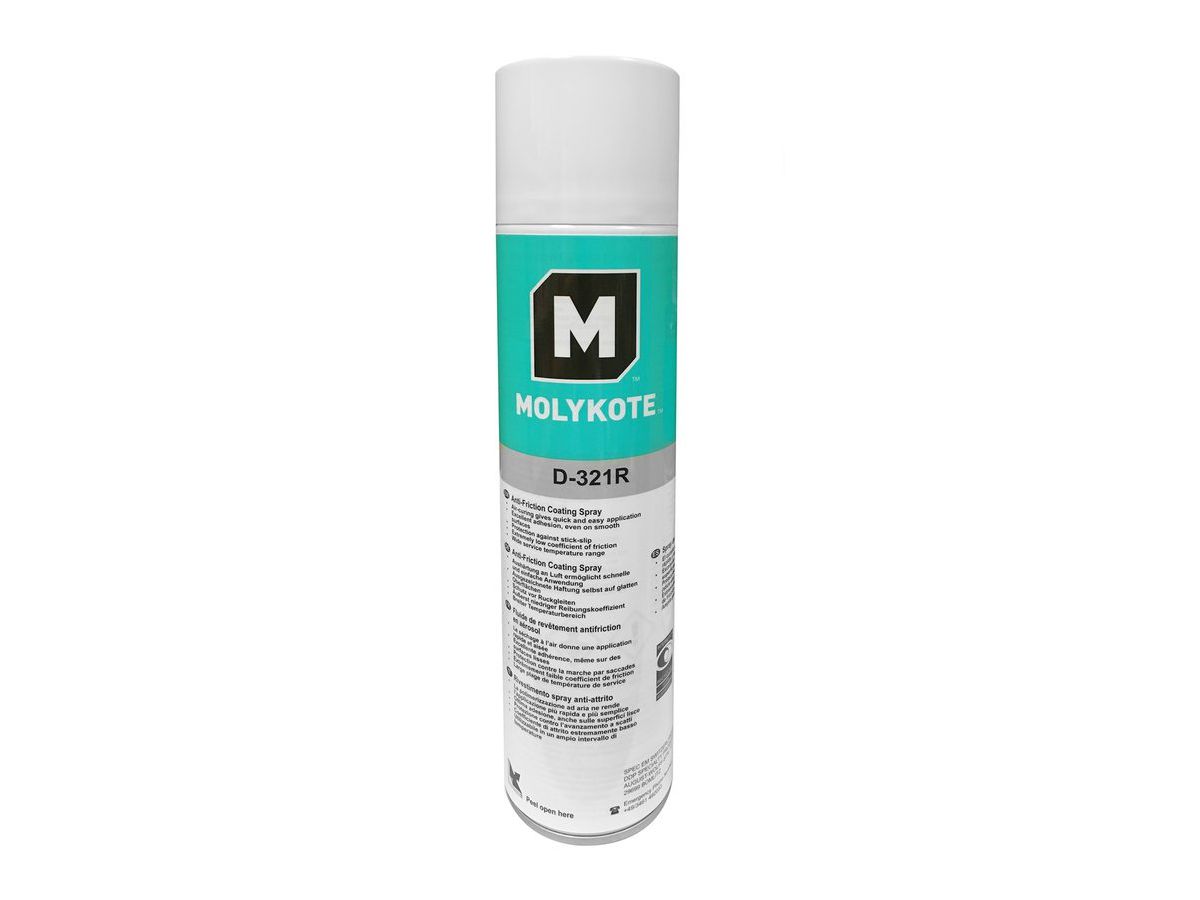 MOLYKOTE D-321 R lufthärtender Trocken- schmierstoff, 400 ml Spraydose, 4045681