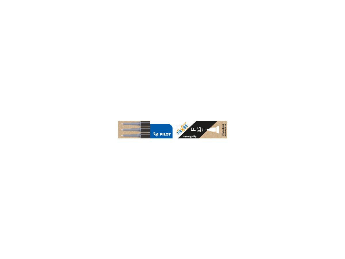 PILOT Tintenrollermine Frixion Point 2265001F 0,3mm sw 3 St./Pack.