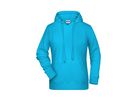 JN Ladies' Hoody 8023 turquoise, Größe S