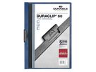 DURABLE Klemmmappe DURACLIP 30 220907 DIN A4 Hartfolie dunkelblau