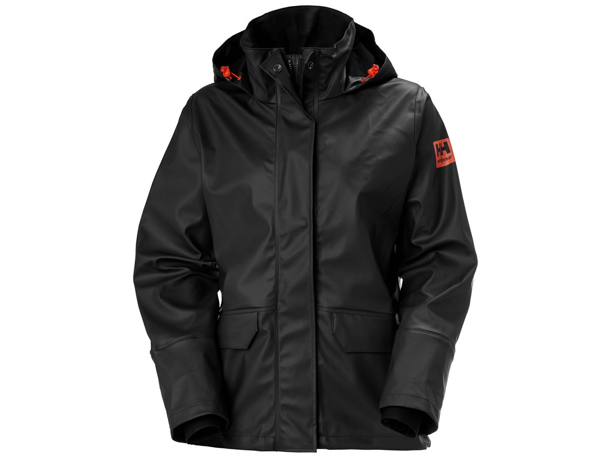 HELLY HANSEN Luna Regenjacke 70286 Gr. M BLACK